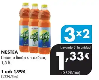 Supermercados Lupa NESTEA Limón o limón sin azúcar oferta