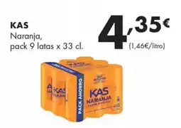 Supermercados Lupa KAS Naranja oferta