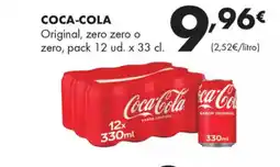 Supermercados Lupa COCA-COLA Original, zero zero o zero oferta