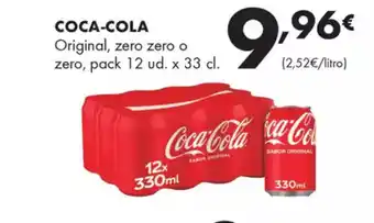 Supermercados Lupa COCA-COLA Original, zero zero o zero oferta