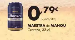 Supermercados Lupa MAESTRA de MAHOU Cerveza oferta
