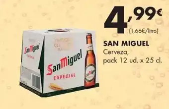 Supermercados Lupa SAN MIGUEL Cerveza oferta