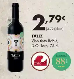 Supermercados Lupa TALIZ Vino tinto Roble, D.O. Toro oferta