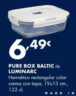 Supermercados Lupa Pure box baltic de luminarc oferta