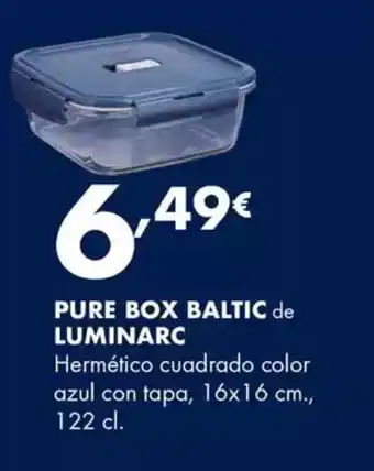 Supermercados Lupa Pure box baltic de luminarc oferta