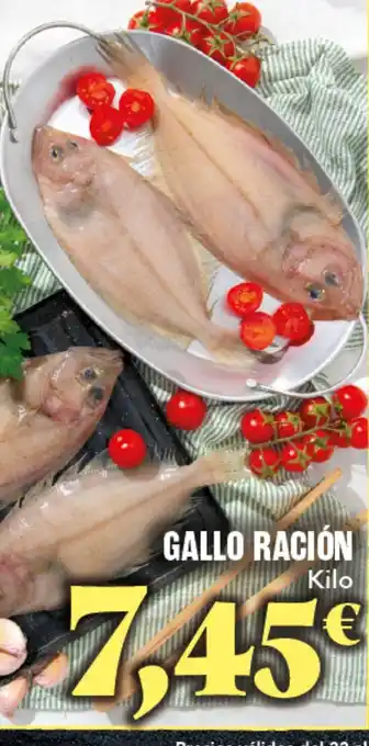 Gadis Gallo ración oferta