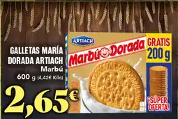Gadis MARBU Galletas maria dorada artiach oferta