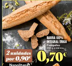 Gadis Barra 100% integral trigo oferta