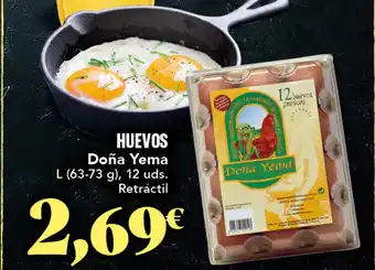 Gadis DONA YEMA Huevos oferta