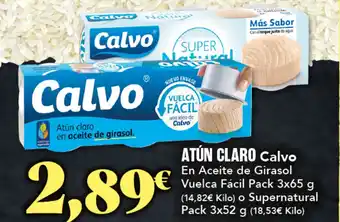 Gadis CALVO Atún claro oferta