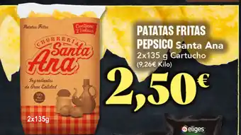 Gadis SANTA ANA Patatas fritas pepsico oferta