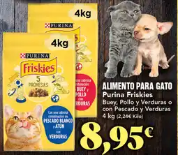 Gadis PURINA FRISKIES Alimento para gato oferta