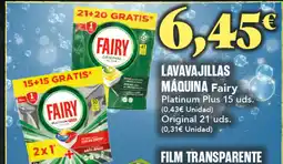 Gadis FAIRY Lavavajillas maquina oferta