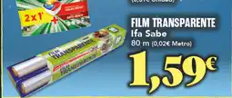 Gadis IFA SABE Film transparente oferta
