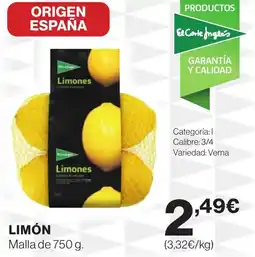 Supercor Limón oferta