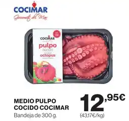 Supercor COCIMAR Medio pulpo cocido oferta