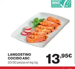 Supercor Langostino cocido asc oferta