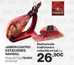 Supercor NAVIDUL Jamón cuatro estaciones oferta