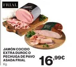 Supercor FRIAL Jamón cocido extra duroc o pechuga de pavo asada oferta