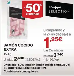 Supercor Jamón cocido extra oferta