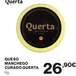 Supercor QUERTA Queso manchego curado oferta