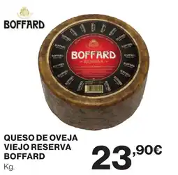 Supercor BOFFARD Queso de oveja viejo reserva oferta