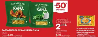 Supercor RANA Pasta fresca de la huerta oferta