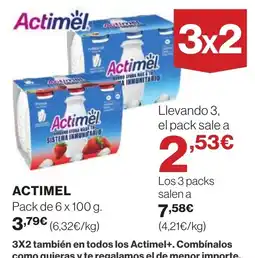 Supercor ACTIMEL oferta