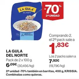 Supercor LA GULA DEL NORTE oferta