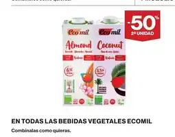 Supercor ECOMIL En todas las bebidas vegetales oferta
