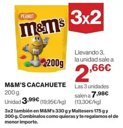 Supercor M&M'S Cacahuete oferta