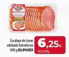 Spar Tenerife Elpozo - escalope de lomo adobado extratierno oferta