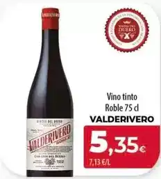 Spar Tenerife Valderivero - vino tinto roble oferta