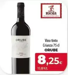 Spar Tenerife Vino tinto crianza oferta