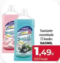 Spar Tenerife Saonil - suavizante concentrado oferta