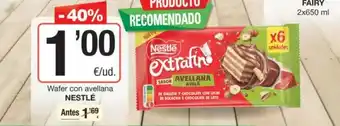 SPAR Fragadis Fairy - wafer con avellana oferta