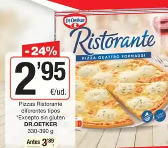 SPAR Fragadis Dr oetker - pizzas ristorante diferentes tipos oferta