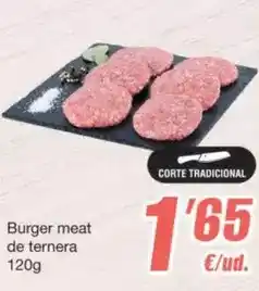 SPAR Fragadis Burger meat de ternera oferta