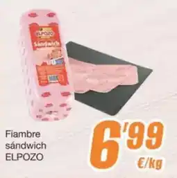 SPAR Fragadis Elpozo - fiambre sandwich oferta