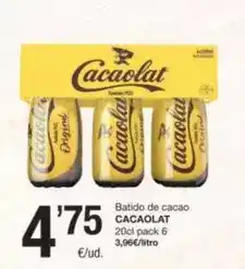 SPAR Fragadis Cacaolat - batido de cacao oferta