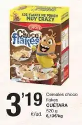 SPAR Fragadis Cuétara - cereales choco flakes oferta