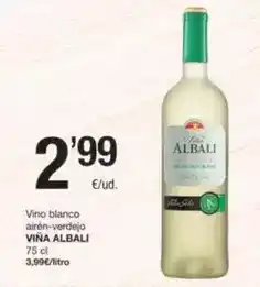 SPAR Fragadis Viña albali - vino blanco airen-verdejo oferta