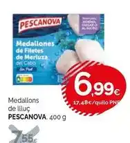 Condis Pescanova - medallones de llluç oferta