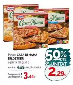 Condis Casa di mama - pizzes oferta