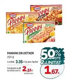 Condis Dr oetker - pannini oferta