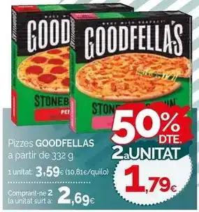 Condis Goodfellas - pizzes oferta