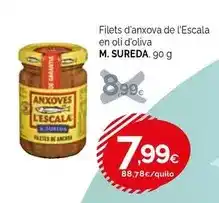 Condis L'escala - filets d'anxova de l'escala en oli d'oliva oferta