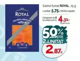 Condis Royal - salmo fumat oferta