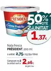 Condis Président - nata fresca oferta