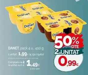 Condis Danet - pack 4 u oferta